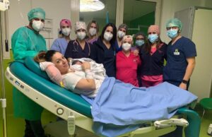 La prima nata del 2022 al Policlinico Duilio Casula è Noemi