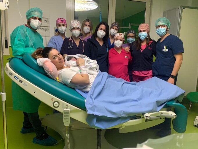 La prima nata del 2022 al Policlinico Duilio Casula è Noemi