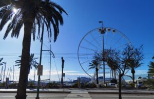 La ruota panoramica saluta Cagliari | Ecco le ultime foto prima dell’addio