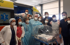 Dolianova: partorisce nell’ambulanza diretta al Policlinico