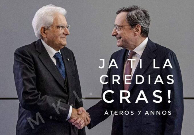 Mattarella e Draghi sulle parole di Mahmood | L’ironia sul web