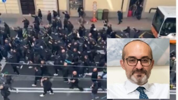 Corteo ultrà del Napoli, Truzzu scrive al Ministro Lamorgese