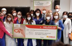 La Conad dona 148 mila euro per la pediatria del Brotzu