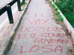 Scritte no vax nel Sulcis | È la terza volta in due settimane