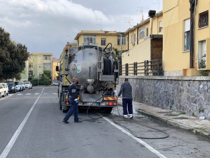 Mega intervento per sistemare le fognature “esplose” a Cagliari