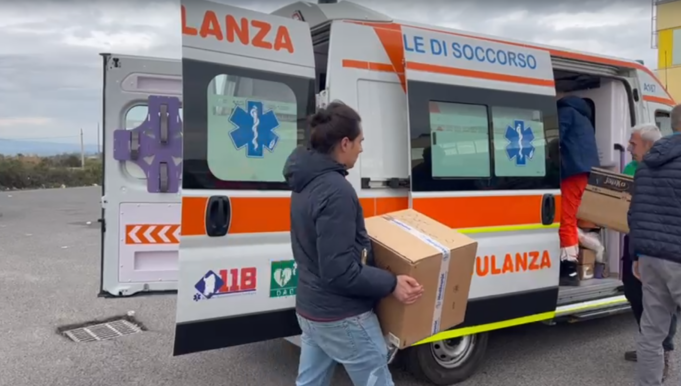 Reportage | Dalla Sardegna all’Ucraina | Prima tappa: i farmaci