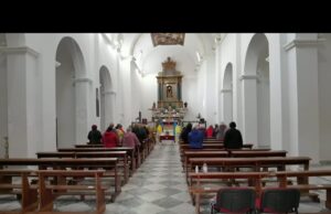 Stampace: la Messa del giovedì si chiude con l’inno ucraino