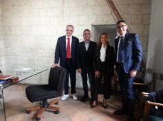 Quartu, il sindaco Graziano Milia saluta i nuovi revisori dei conti