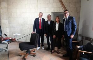 Quartu, il sindaco Graziano Milia saluta i nuovi revisori dei conti