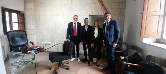 Quartu, il sindaco Graziano Milia saluta i nuovi revisori dei conti