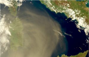 Sardegna senza nubi ma sotto una tempesta di polveri sahariane