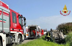 Grave incidente a Sestu, estratti dalle auto due bambini e due donne