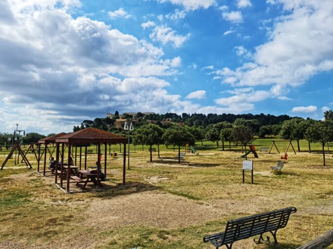 Parco di Monteclaro: asilo nido, campi da padel e un percorso per i ciclisti
