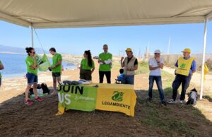 Sant’Elia, ripulita la spiaggia della Diga: piccoli gesti contro l’inciviltà