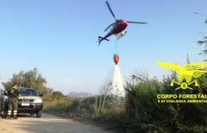 Pericolo incendio, nel Cagliaritano è allerta rossa