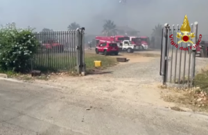 Tre incendi nel Cagliaritano in 24 ore | Ad Assemini fiamme vicine a una casa