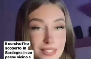 “Il corsivo? L’ho scoperto in Sardegna” | E la nuova parlata scoppia sui social