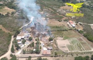 Fiamme a Carbonia e Bottida | In fumo 5000 mq di macchia mediterranea