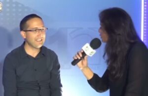 Il candidato leghista non capisce la domanda, la gaffe in diretta TV