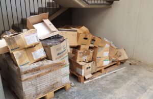 Quartu: rifiuti speciali pericolosi accatastati nel Poliambulatorio