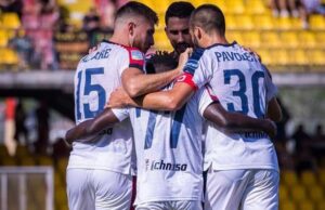 Il Cagliari batte il Benevento e conquista il secondo posto in classifica