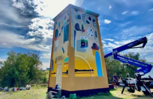 Inaugurato “Trighendi”, il nuovo favoloso murale di Giorgio Casu