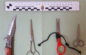 41enne si aggirava per Cagliari armato: denunciato a piede libero