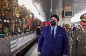 Treno della Memoria, Solinas: “Milite ignoto incarna sacrificio di tanti sardi”