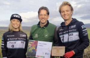 Nico Rosberg di nuovo in Sardegna: al via piantumazione alberi