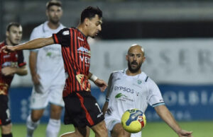 Olbia sprecona sotto porta, con la Lucchese è solo 1-1