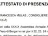 Riceve attestato al maschile, la replica della consigliera Mulas