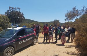 Chia, nuovo sbarco di migranti: rintracciati 7 uomini algerini