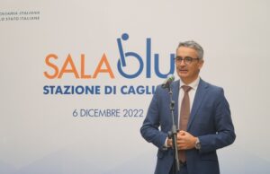 Stazione di Cagliari, inaugurata Sala Blu per viaggiatori disabili