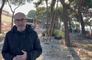 Viale Buoncammino, addio al cantiere: la passeggiata riapre