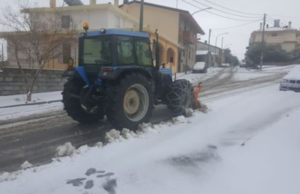 Rischio forti nevicate, 7 paesi del Nuorese attivano prevenzione ambientale