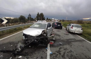 Scontro a catena tra auto a Selargius: feriti un uomo e una donna
