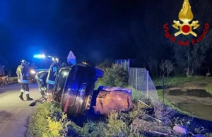 Fuori strada sulla Statale 388: ferito giovane di Mogorella