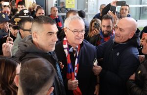La lunga mattina di Claudio Ranieri: bentornato a Cagliari! | Fotogallery