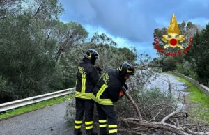 Maltempo, 150 interventi dei Vigili del Fuoco in giornata odierna