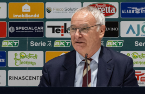 Ranieri: “Felice per lo stadio pieno. Sono già in clima partita”