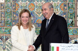 Energia, Meloni: “Il gasdotto Algeria-Sardegna si farà”