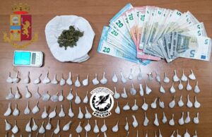 Cagliari, “centrale di spaccio” in alloggio occupato abusivamente