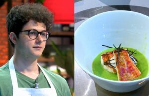 Masterchef, il piatto vincente di Bubu con triglia e bufala