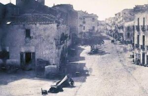 La Cagliari che non c’è più: Corso Vittorio Emanuele nel 1854