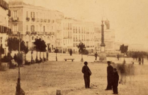 La Cagliari che non c’è più: piazza Yenne nel 1867