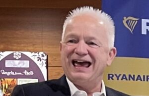 Ryanair, l’ad Wilson: “La continuità territoriale è un modello obsoleto”