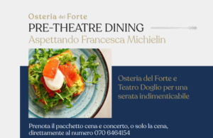 Pre-theatre dinner, aspettando Francesca Michielin all’Osteria del Forte