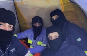 Portovesme, operai scendono dalla ciminiera e fermano la protesta