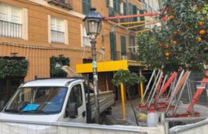 Crollo via Dettori, la Regione aiuta i commercianti: previsti 500 mila euro