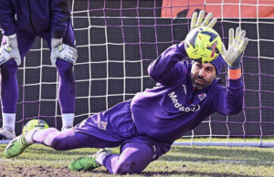 Brutta tegola per il portiere sardo Sirigu: rottura del tendine d’achille